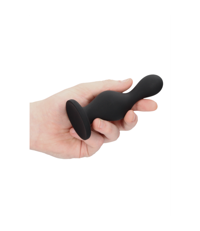 Ouch! Seidig-weicher Buttplug 11,3 cm – Konisch für maximale Stimulation