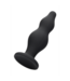 Ouch! Silky Silicone Bubble Butt Plug 11.6 cm - Comfortable & Stimulating