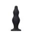 Ouch! Siliconen Buttplug Met Zuignap 11,6 cm - Comfortabel Taps Toelopend Model