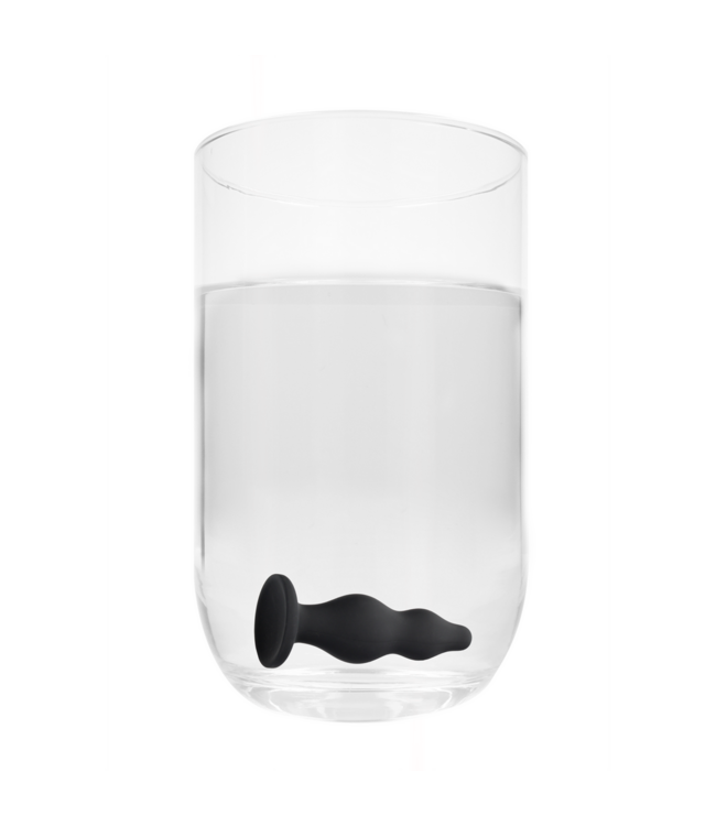 Ouch! Siliconen Buttplug Met Zuignap 11,6 cm - Comfortabel Taps Toelopend Model