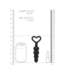 Ouch! Soft Silicone Anal Love Beads - 15.3 cm for Ultimate Pleasure
