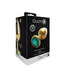 Ouch! Luxury Gold & Emerald Green Round Gem Butt Plug - 9.3 cm