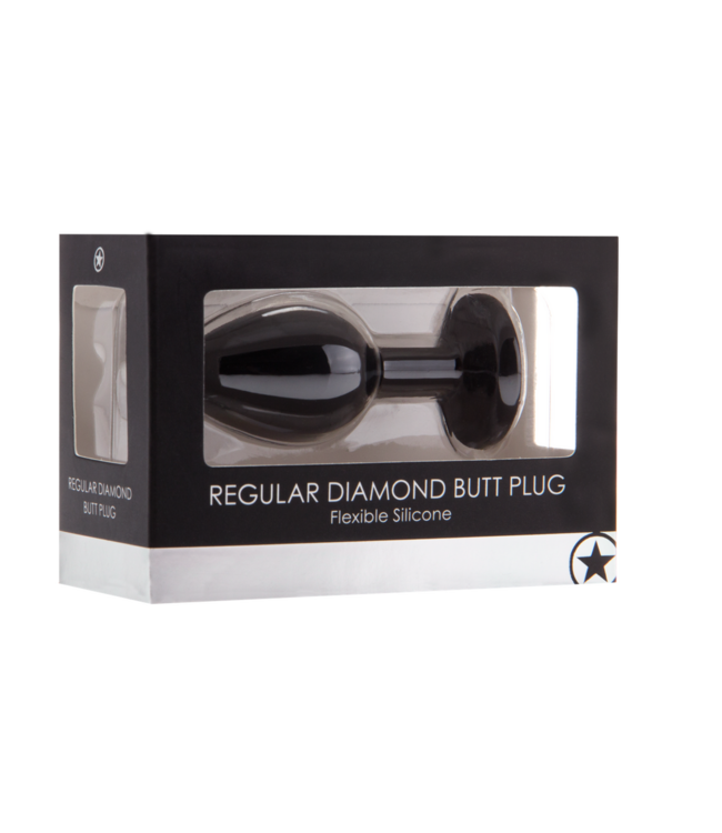 Ouch! Diamant-Buttplug 7,3 cm – Luxus für sinnliche Stimulation