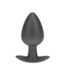 Ouch! Ouch! Soft Silicone 4 cm Gunmetal Anal Plug for Ultimate Comfort