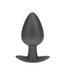 Ouch! Siliconen Anal Plug 4 cm Large 3,5’’ Metalen Finish Zacht en Comfortabel