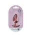 Ouch! Großer Silikon-Analplug 4 cm in Roségold – Komfort & Stil für Intensive Erlebnisse