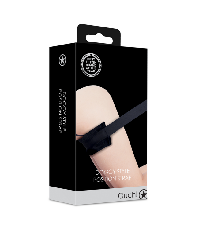 Ouch! Doggy Style Position Strap 44cm - Adjustable Comfort for Ultimate Pleasure