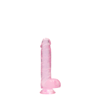 RealRock REALROCK CRYSTAL CLEAR Dildo 17 cm – Realistisch, sicher & leicht zu reinigen