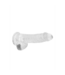 RealRock RealRock Crystal Clear Dildo 17 cm Met Realistische Ballen En Zuignap