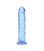 RealRock RealRock Crystal Transparante Dildo Met Zuignap 20x3,8 cm Veilig TPE