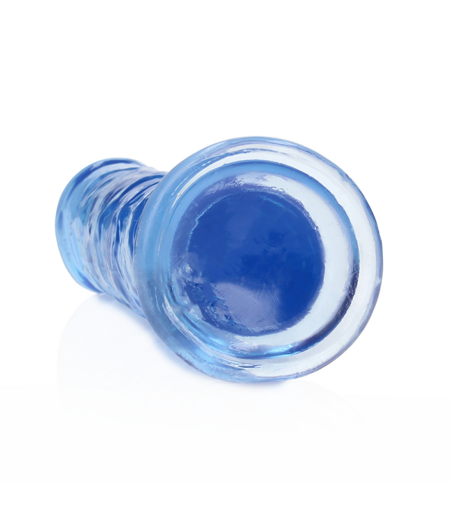 RealRock RealRock Crystal Transparante Dildo Met Zuignap 20x3,8 cm Veilig TPE