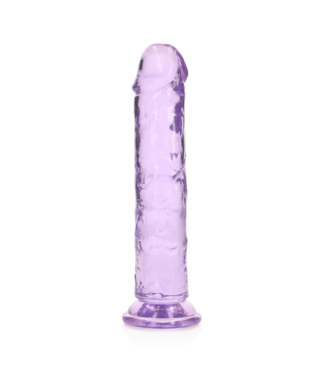 RealRock REALROCK Crystal Clear 5.5" Suction Cup Dildo - Safe & Versatile