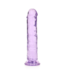 RealRock REALROCK Crystal Clear 5.5" Suction Cup Dildo - Safe & Versatile