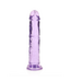 RealRock REALROCK Crystal Clear 5.5" Suction Cup Dildo - Safe & Versatile