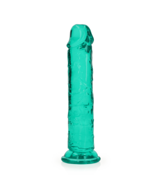 RealRock RealRock Transparante Realistische Dildo 18x3,8 cm Met Zuignap