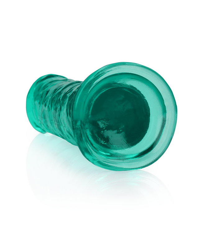 RealRock RealRock Transparante Realistische Dildo 18x3,8 cm Met Zuignap
