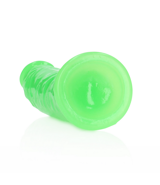 RealRock REALROCK Glow in the Dark Dildo 17,5 cm – Flexibel & Sicher!