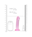 RealRock REALROCK Crystal Clear Dildo Met Zuignap 17 cm – Veilig & Stevig