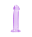 RealRock RealRock Crystal Clear Zuignap Dildo 17 cm Transparant Veilig Gebruik
