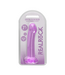 RealRock Kristallklarer Dildo mit Saugnapf 17 cm | Freihändiges Vergnügen