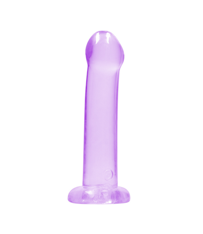 RealRock RealRock Crystal Clear Zuignap Dildo 17 cm Transparant Veilig Gebruik