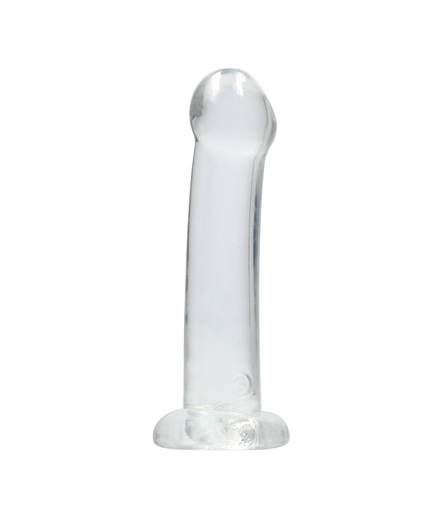 RealRock RealRock Transparante Non-Realistische Dildo Met Zuignap 17 cm