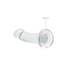 RealRock RealRock Transparante Non-Realistische Dildo Met Zuignap 17 cm
