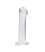 RealRock RealRock Transparante Non-Realistische Dildo Met Zuignap 17 cm