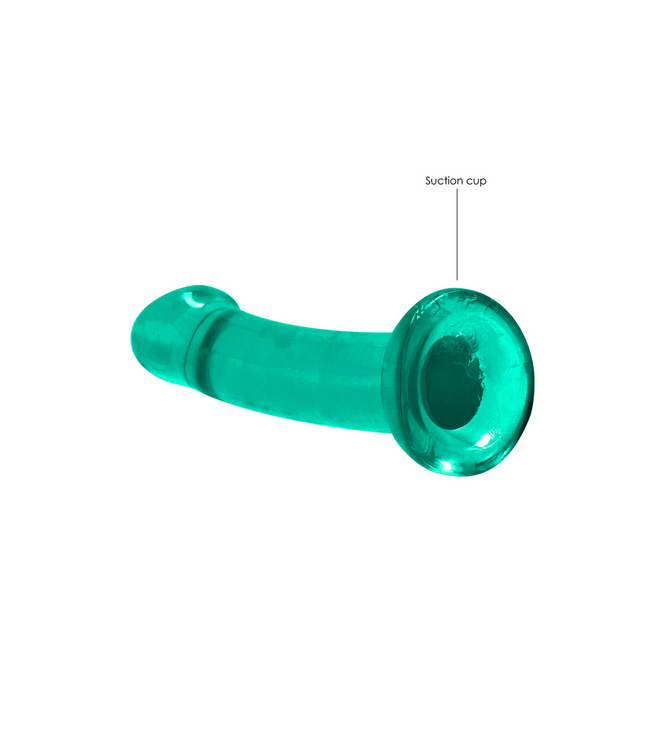 RealRock Crystal Clear REALROCK Dildo Met Zuignap 17 cm Voor Anaal En Vaginaal Gebruik