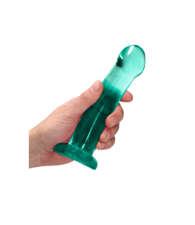 RealRock REALROCK Kristallklarer Dildo 17 cm mit Saugnapf für grenzenloses Vergnügen