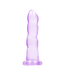 RealRock Crystal Clear 18cm Non-Realistic Dildo with Suction Cup - Safe & Durable