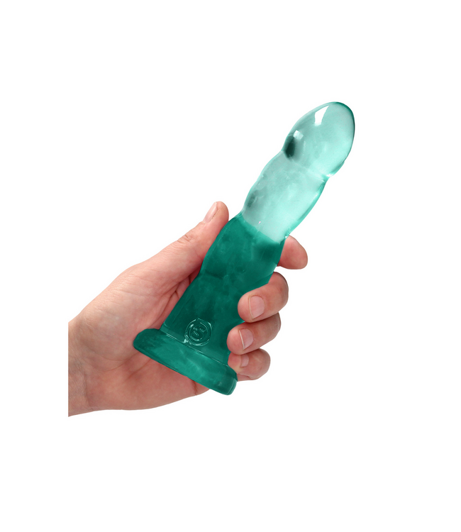 RealRock RealRock Crystal Clear Dildo Met Zuignap 18 cm Voor Anaal En Vaginaal Gebruik