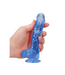 RealRock RealRock Crystal Clear Dildo Met Zuignap En Realistische Ballen 17 Cm