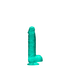 RealRock Realistischer Dildo mit Hoden – 17 cm, klar, sicher & leicht zu reinigen