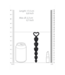 Shots Toys Soft Silicone Anal Beads - 17.5 cm for Safe & Comfortable Pleasure