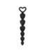 Shots Toys Zwarte Siliconen Anale Ketting 17,5 cm – Veilig & Comfortabel Gebruik