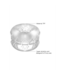 Sono Flexibler Cockring-Masturbator, 2 cm Durchmesser, leicht zu reinigen