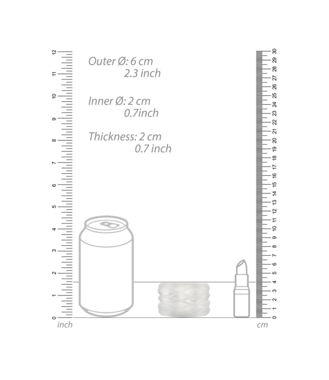 Sono No. 93 Flexible Double-Sided Masturbator - Easy Clean & Use