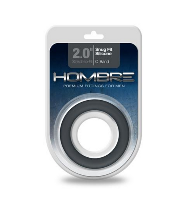 Topco HOMBRE Silicone C-Band Cockring Voor Comfortabele Strakke Pasvorm