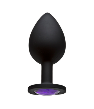 Doc Johnson Booty Bling Spade Butt Plug 9.5 cm - Chic & Safe Silicone Design