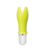 Doc Johnson American Pop Siliconen Sleeve Vibrator Met 10 Functies – Geel Whaam!