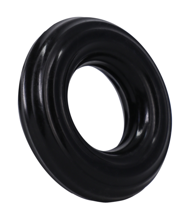 Doc Johnson Rock Solid Siliconen Ribbed Donut Cockring Voor Extra Grip En Stevige Erecties