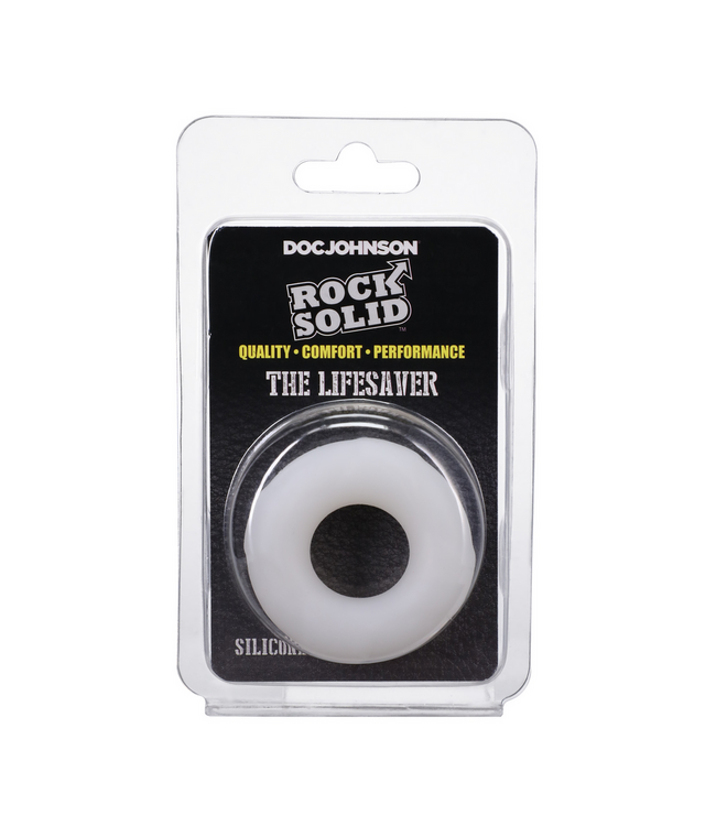Doc Johnson Lifesaver Cockring: Ultrabequem & langlebig für intensives Vergnügen