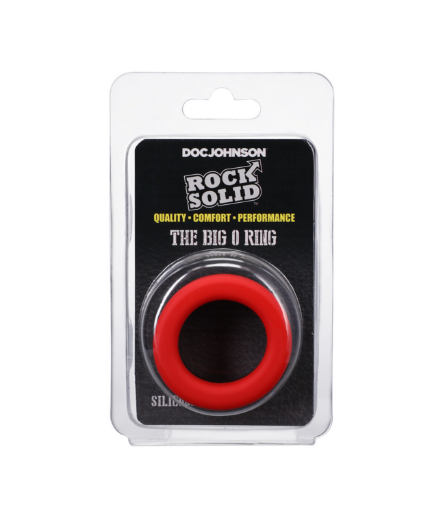 Doc Johnson Siliconen Cockring Rock Solid Voor Vertraagde Ejaculatie En Versteviging