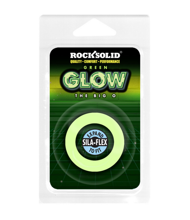 Doc Johnson Big O Silicone Penis Ring – Comfort, Delay & Glow-in-the-Dark Pleasure