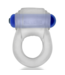 Hunkyjunk Revring Buzz Vibe Cock Ring - 360° Waterproof Pleasure Ice Blue