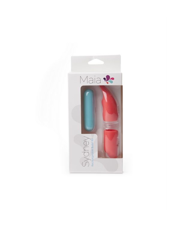 Maiatoys Sydney Vibrating Toy Set - 10 Settings & 2 Attachments for Bliss