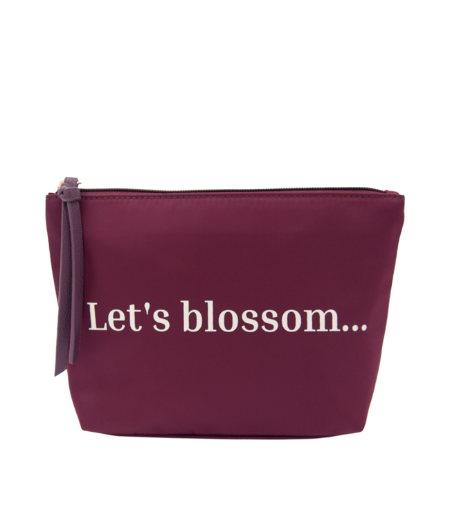 My Own Filo Let's Blossom Stylish Purple Toiletry Bag - Practical Travel Organizer