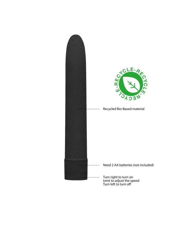 Natural Pleasure Natural Pleasure Biologisch Afbreekbare Vibrator 17,7 cm Van Gerecycled Materiaal