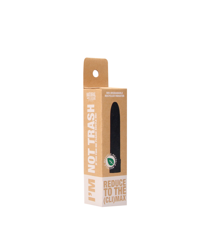 Natural Pleasure Natural Pleasure Biologisch Afbreekbare Vibrator 14 cm 7200 RPM Duurzaam